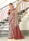 Tew Pure Mulmul Cotton Printed Fancy Saree Suppliers In India